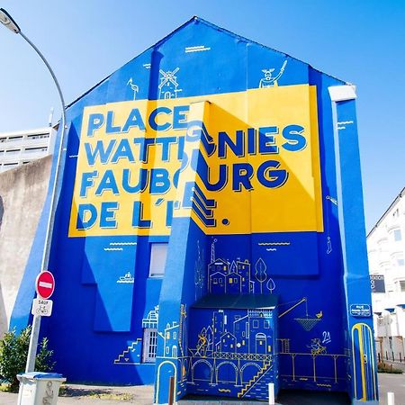 Joli Appartement Avec Garage Sur L'Ile De Nantes Exterior foto