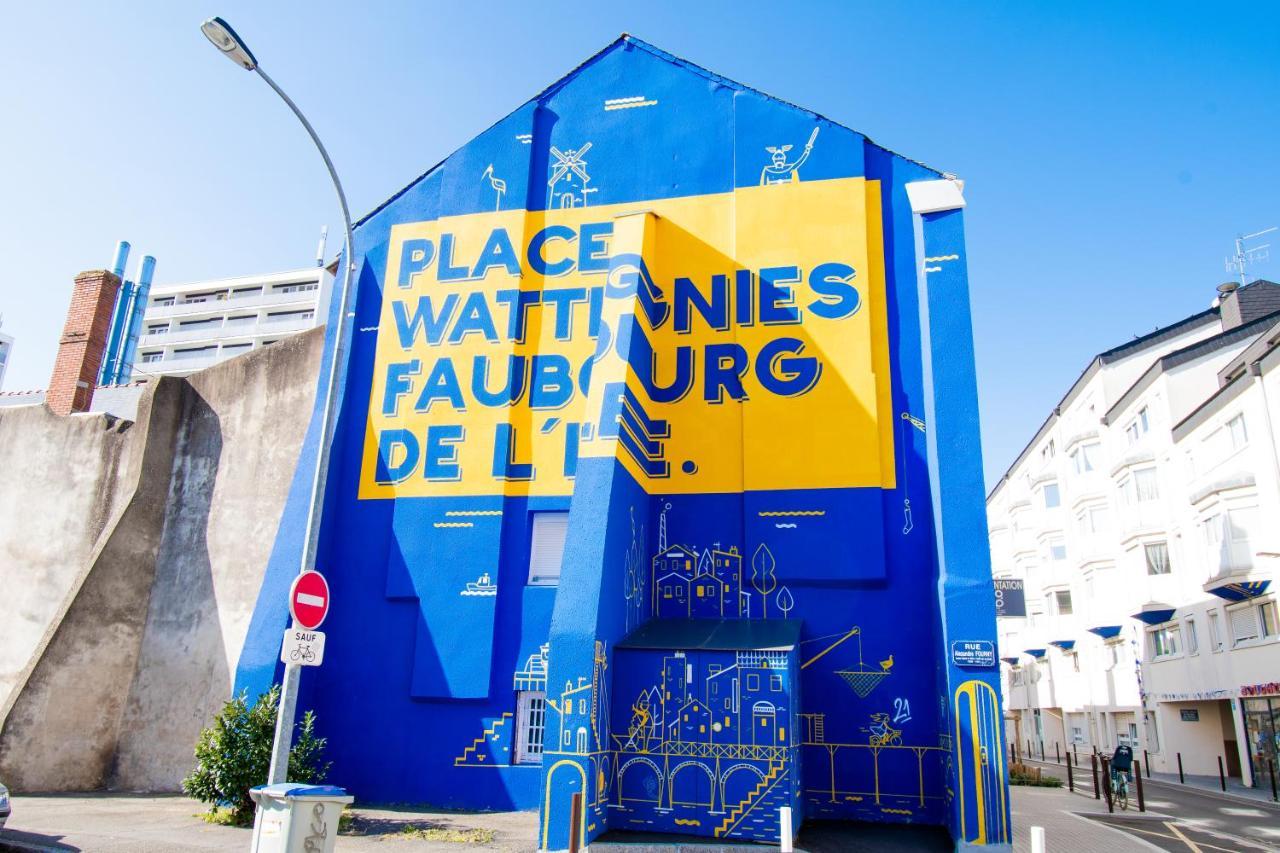 Joli Appartement Avec Garage Sur L'Ile De Nantes Exterior foto